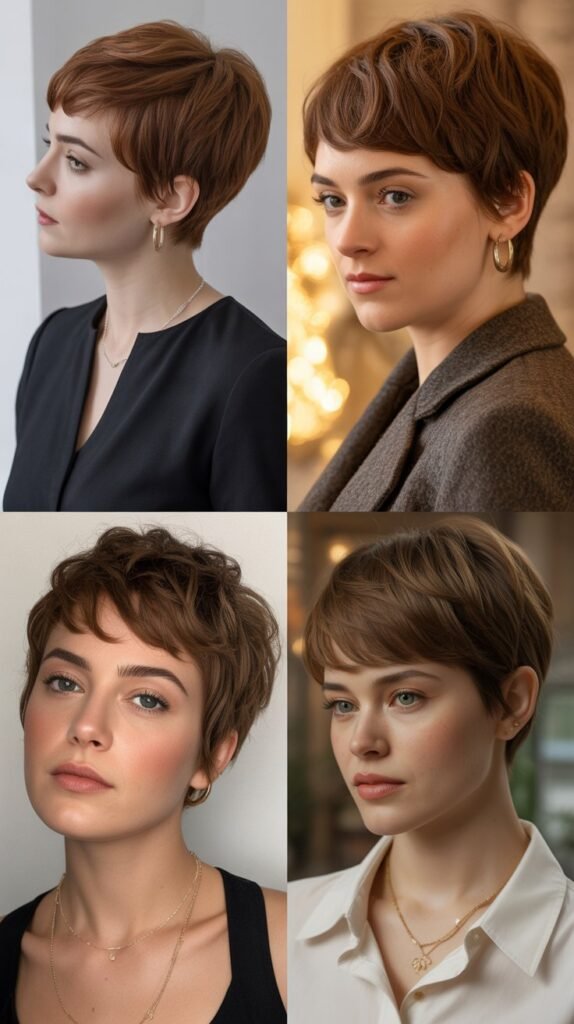 15. Soft Rounded Pixie