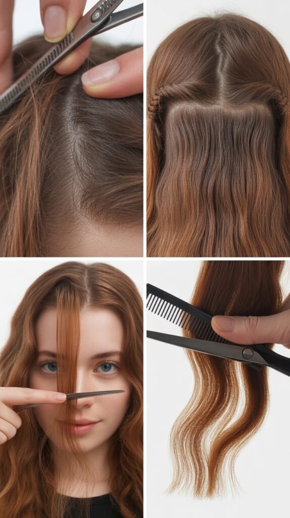 Step-by-Step Guide to Trimming Split Ends