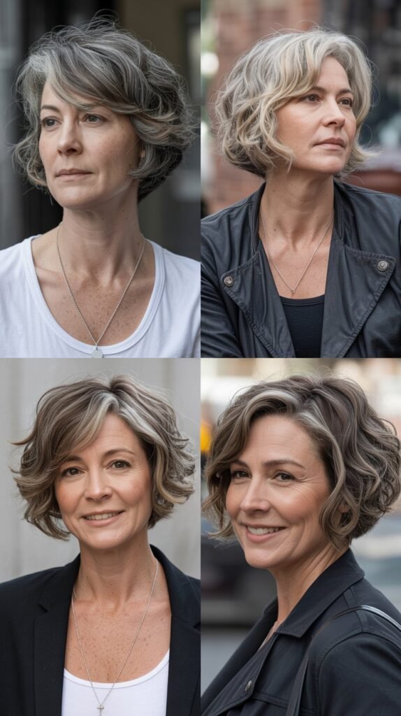 Messy Chin-Length Bob with Texture