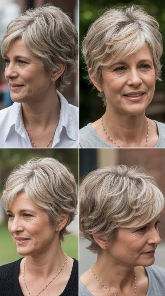 7. Choppy Layers with Piece-y Texture