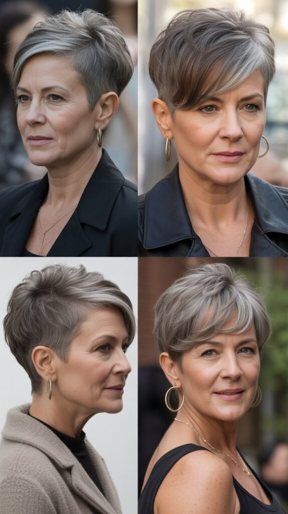 22. Edgy Asymmetrical Cropped Pixie