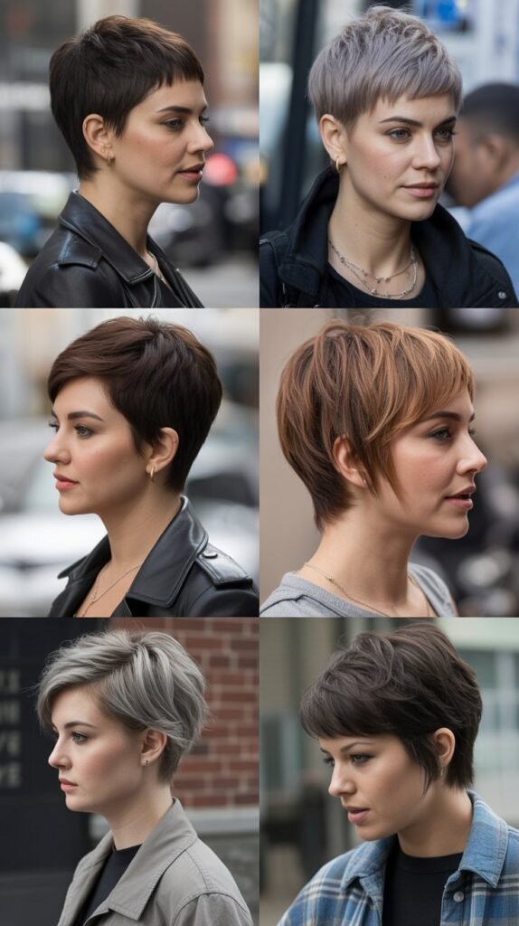 12. Choppy Layered Pixie