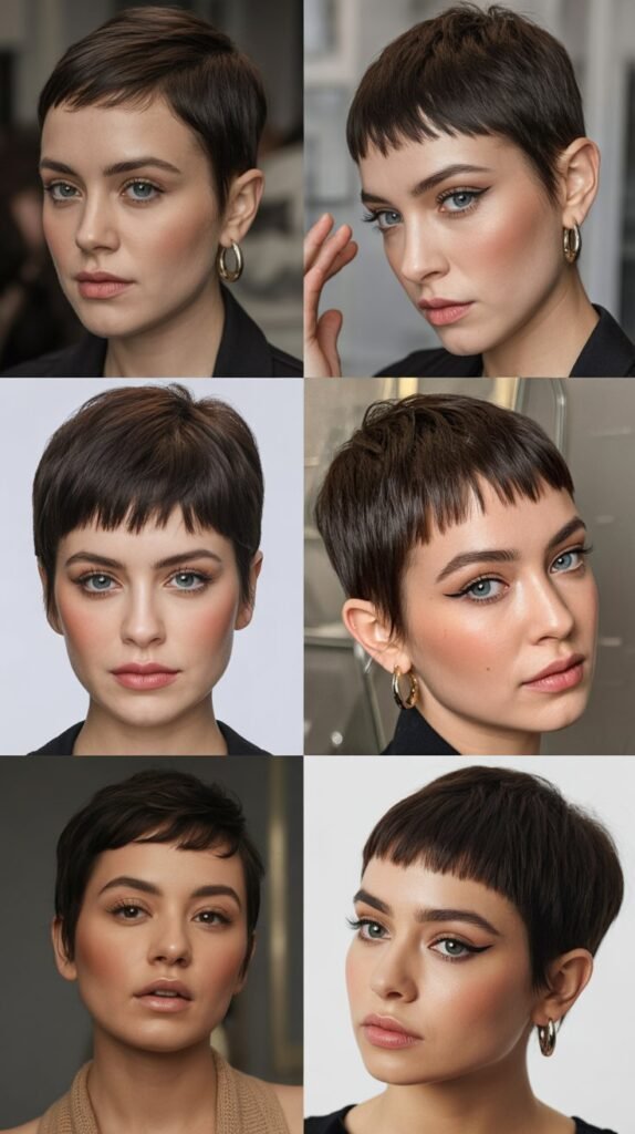 27. Pixie with Micro Bangs