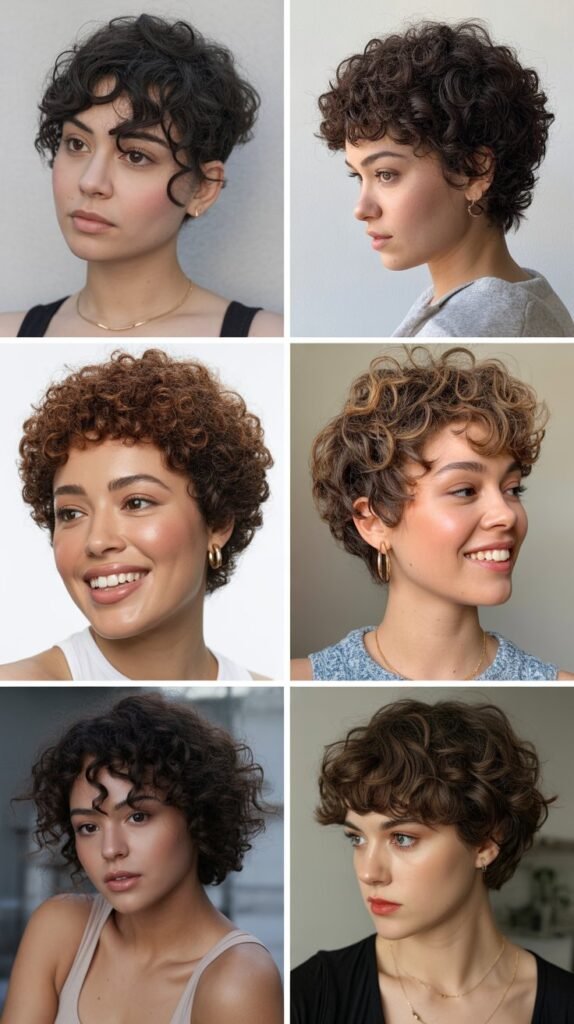 9. The Curly Textured Pixie