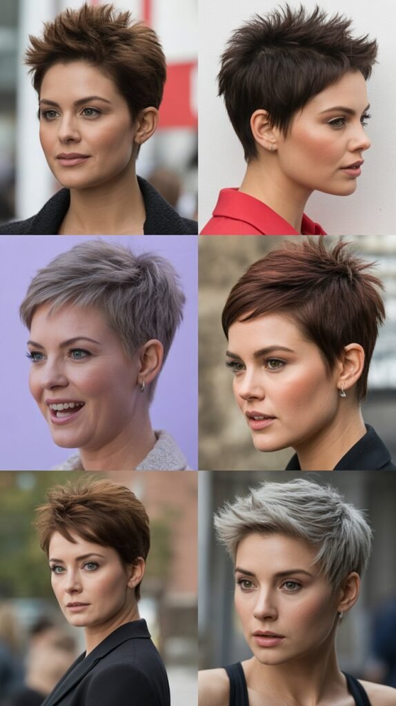 5. Spiky Textured Pixie