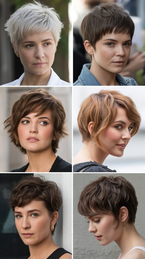 Textured Choppy Pixie