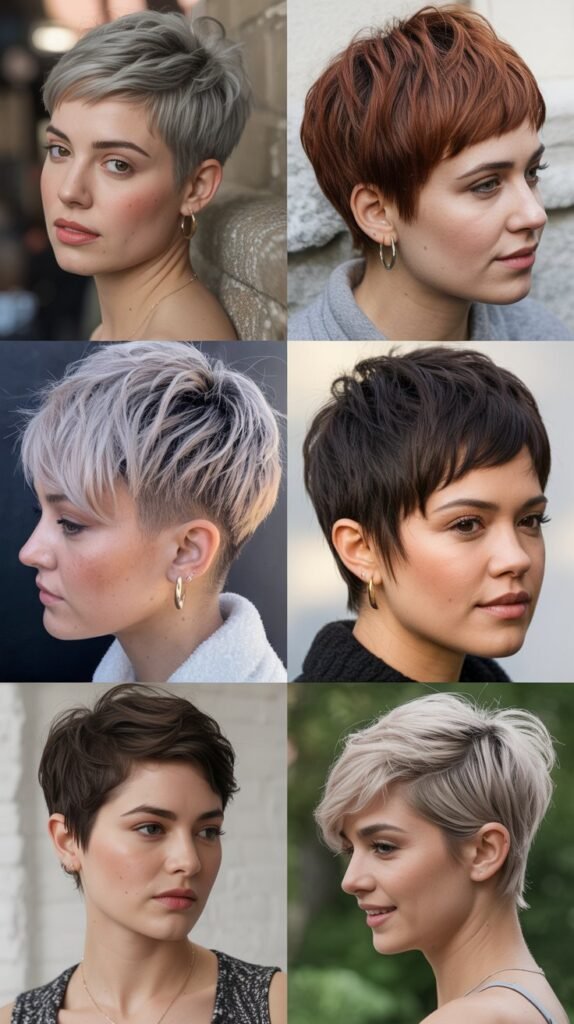 Textured Choppy Mini Pixie