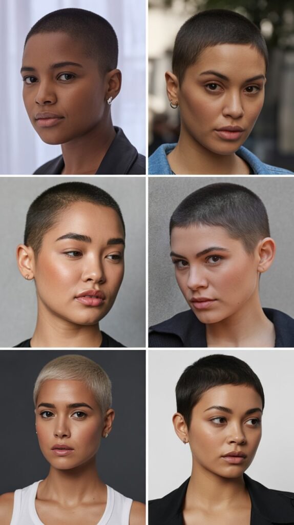 The Ultra-Short Buzz Cut Pixie