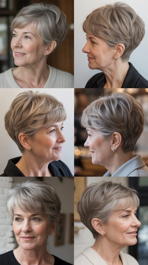 23. Soft Rounded Pixie