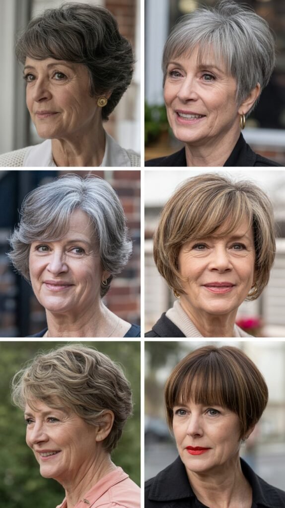 Short Crop with Bangs