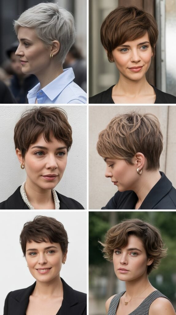 30. The Tousled French Pixie