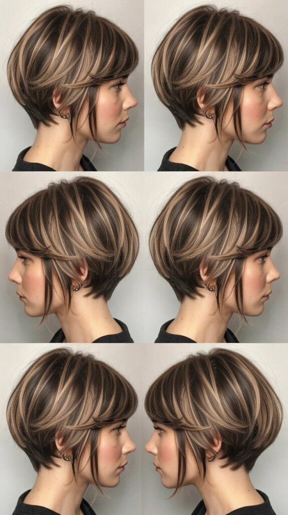  Layered A-Line Bob