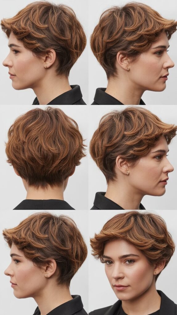 Layered Crop with Texture