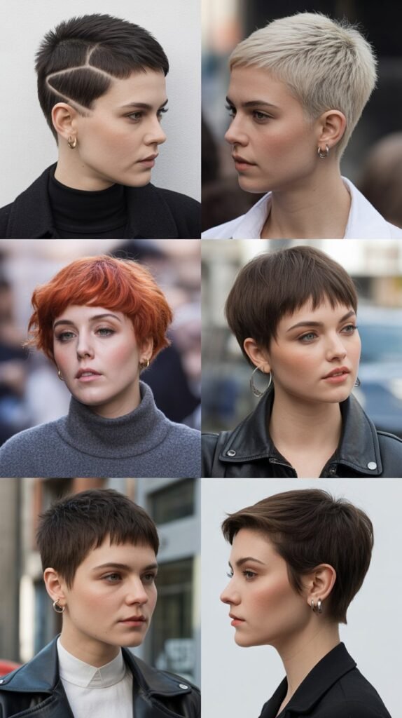 16. Disconnected Pixie Cut