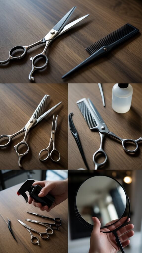 Essential Tools and Equipment for Self-Haircuts