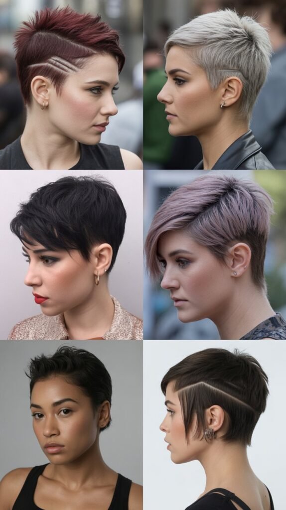 8. Mohawk-Inspired Pixie Cut
