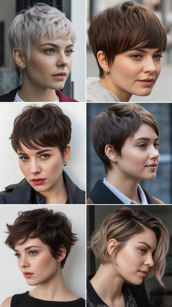 16. The Choppy Layered Pixie