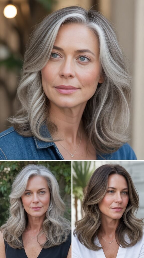 Silver Highlights with Lowlights