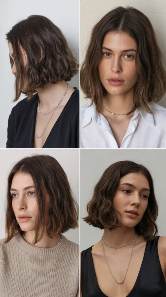  The Center-Parted Long Bob