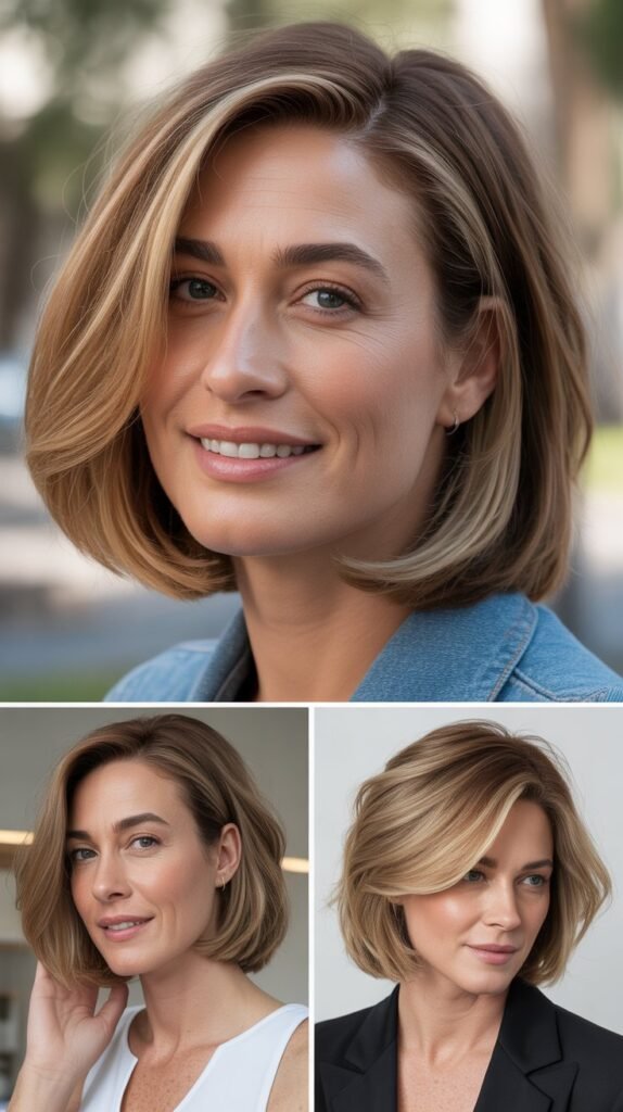 The Classic Bob with Subtle Layers