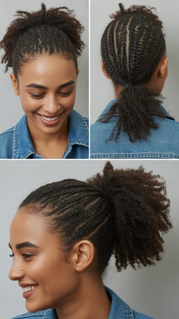 The Crisscross Ponytail