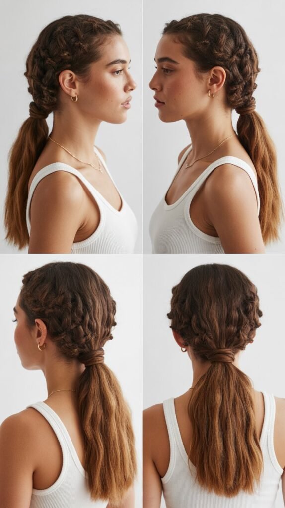 The Knotted Ponytail