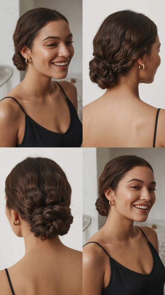 The Low Twisted Chignon