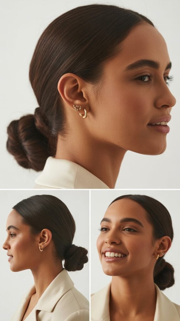  The Sleek Low Side Ponytail