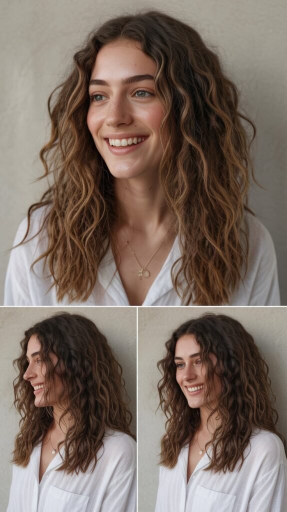 The Textured Beach Waves