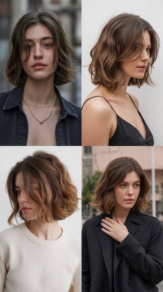 Tousled Long Bob