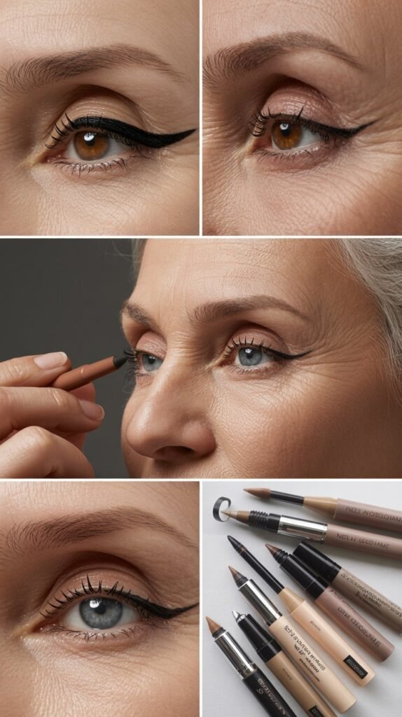  Skip Harsh Black Eyeliner