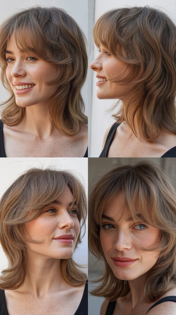 Wispy See-Through Bangs With Soft Layers