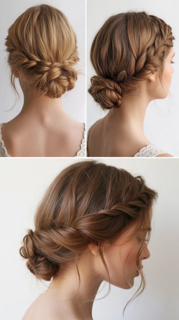 Grecian-Inspired Twisted Updo