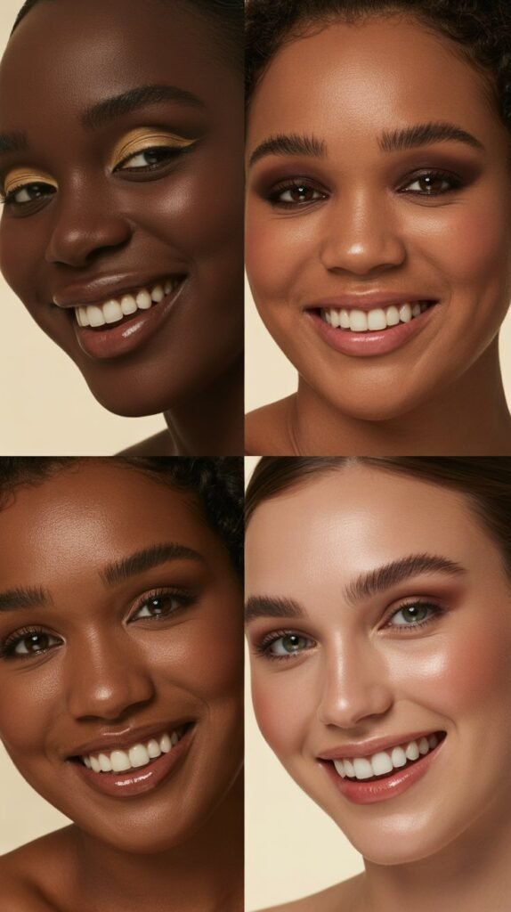 . Dark Chocolate Brown Makeup Pairing