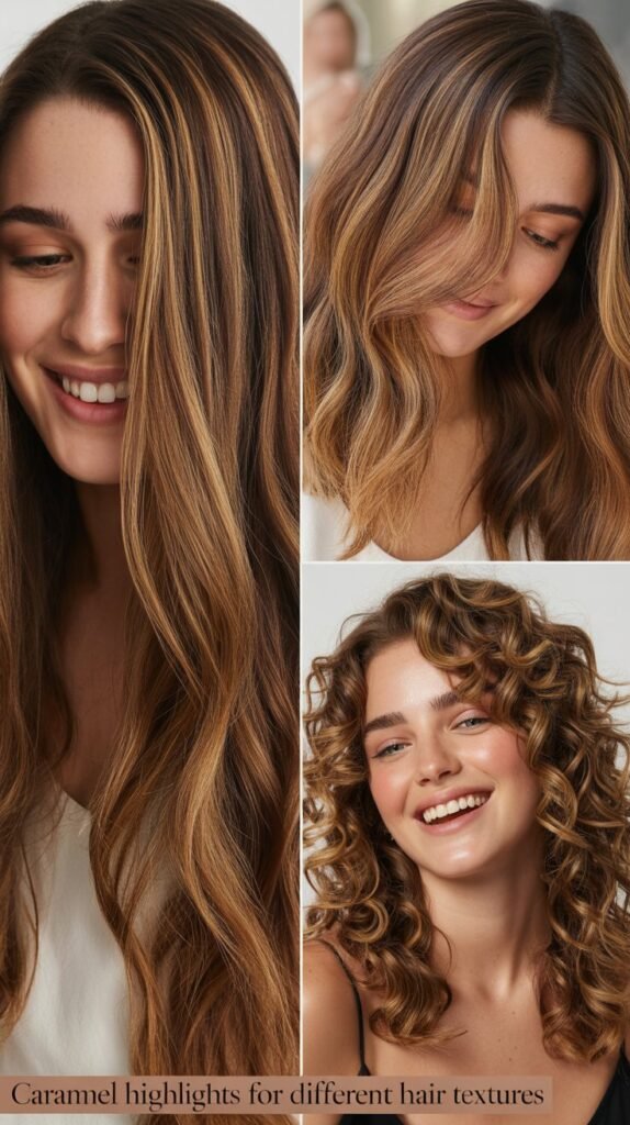  Caramel Highlights for Different Hair Textures
