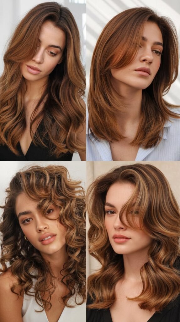 Caramel Dimension with Hair Extensions