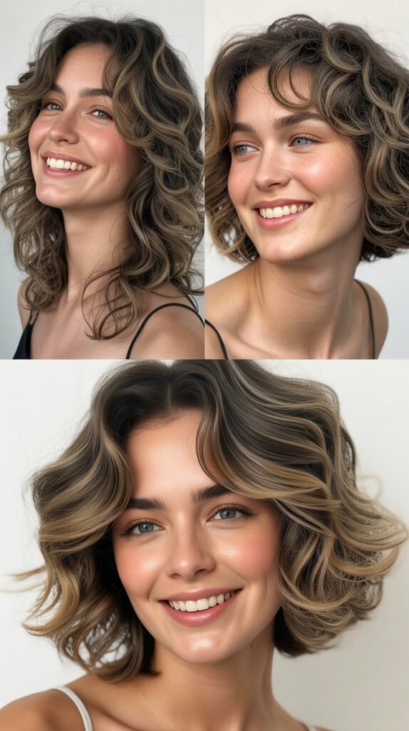 Wavy Shag with Face-Framing Layers