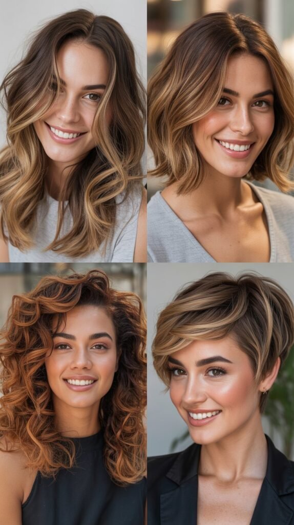 Caramel Highlights for Volume Illusion