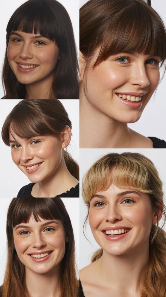 Transitioning From Other Bang Styles to Wispy Bangs
