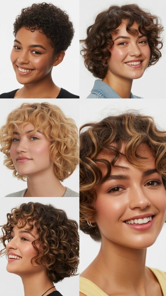  Travel-Friendly Short Curly Cuts