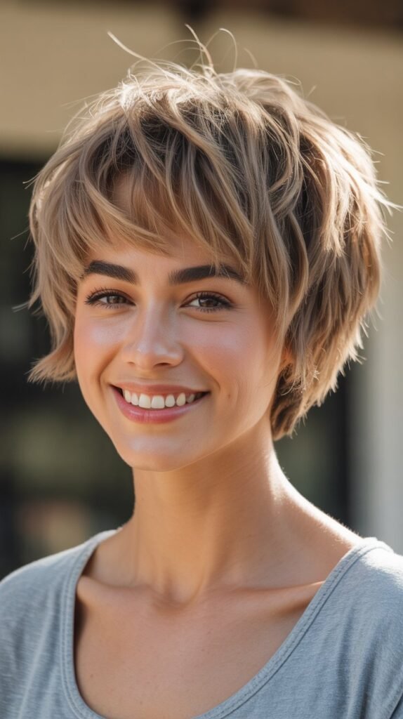 Tousled Pixie Bob with Bedhead Appeal