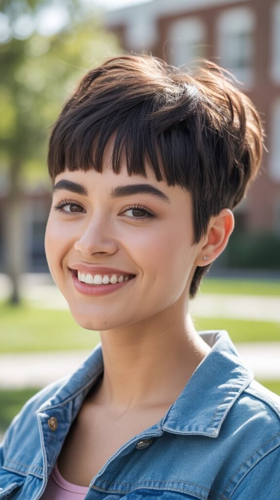  Pixie Bob with Micro Bangs