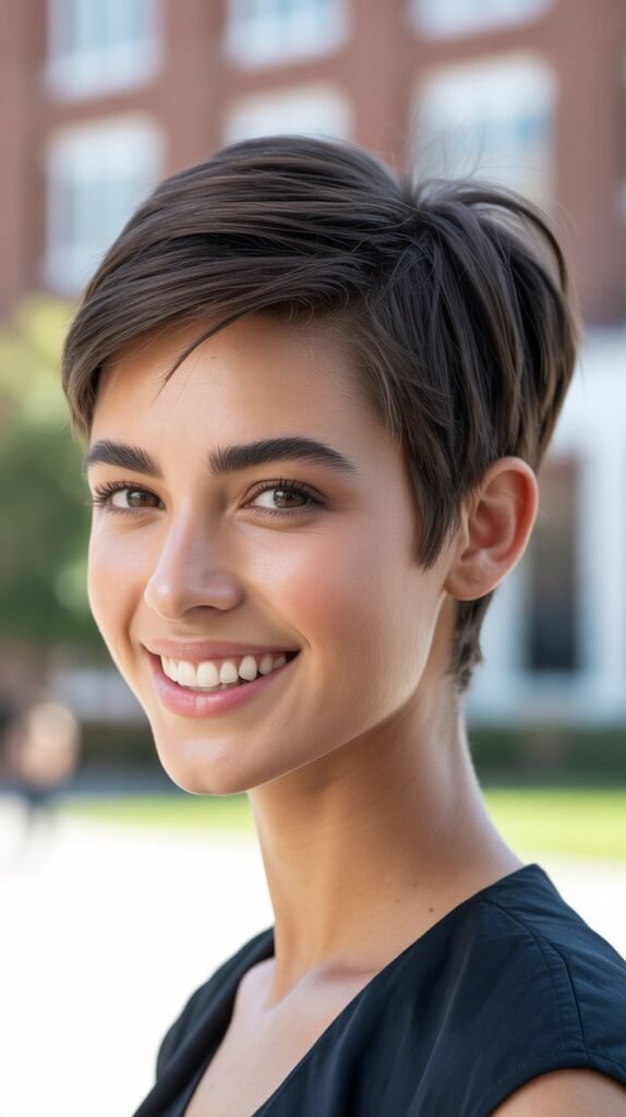 Graduated Pixie Cut