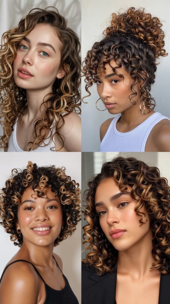 Protein Treatments for Highlighted Curl Strength