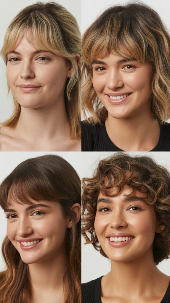 Adapting Wispy Bangs for Different Hair Densities