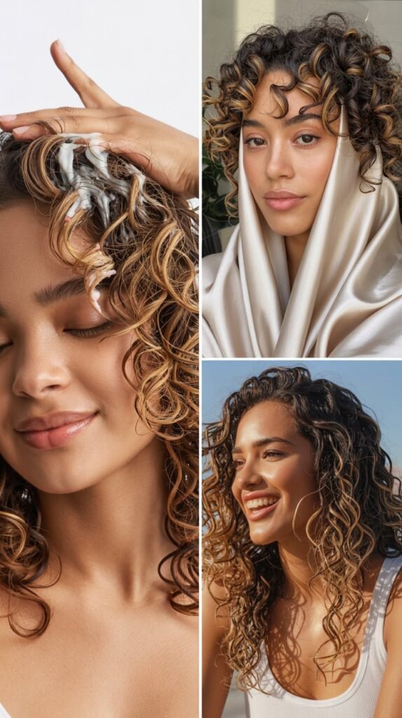 Deep Conditioning Routines for Highlighted Curls