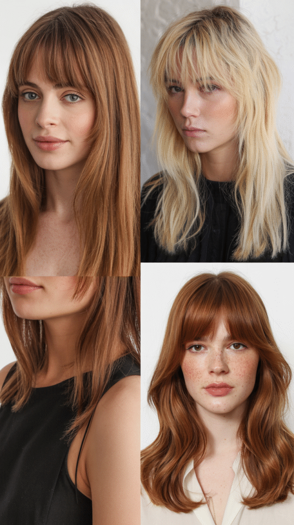 Thick Hair Airy Fringe