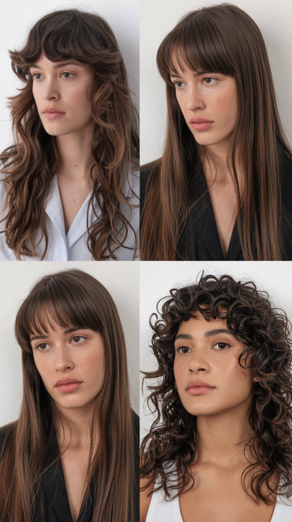 . Feathered Side Pieces