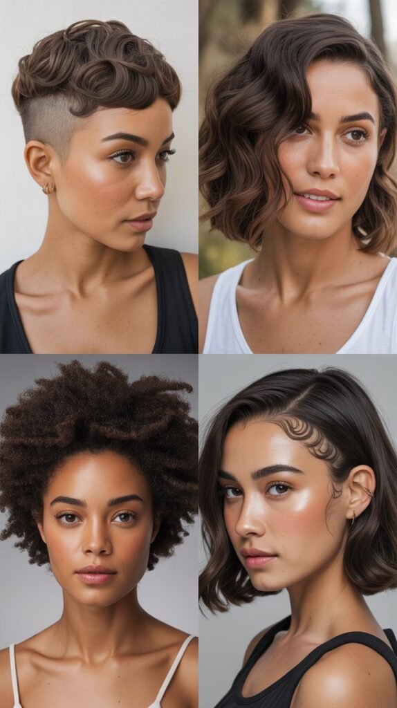 Pixie With Undercut And Finger Waves