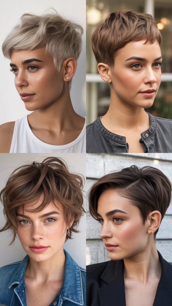  Pixie With Undercut And Feathered Layers